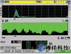 室內顯示設置，B掃描模式