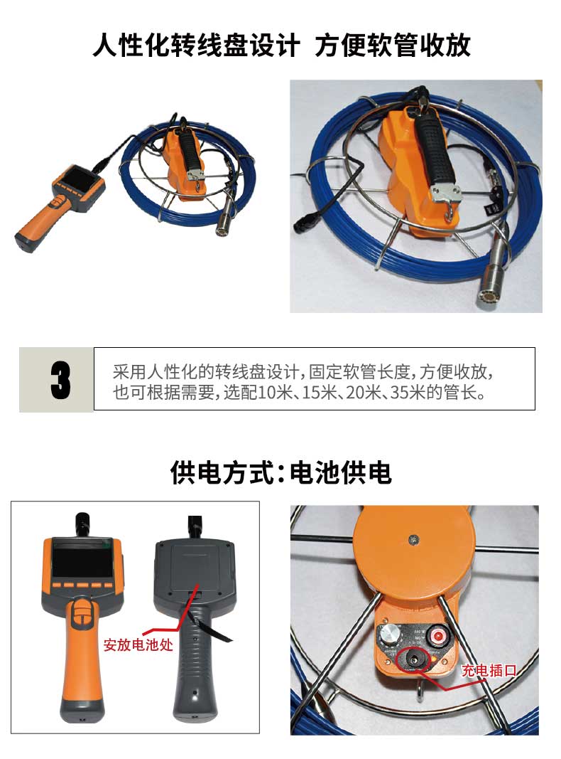 人性化轉(zhuǎn)盤設(shè)計方便軟管收放